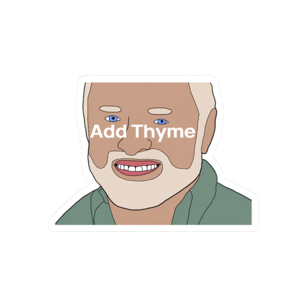 Add Thyme - Internet Historian Sticker - alternate angle 3, merchandise