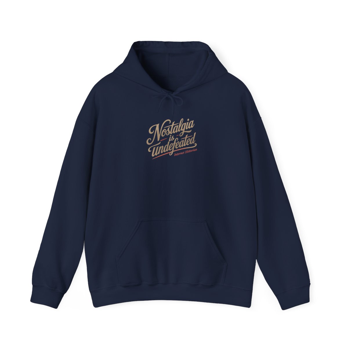 Internet Historian "Nostalgia is undefeated" Hoodie - alternate angle 4, merchandise