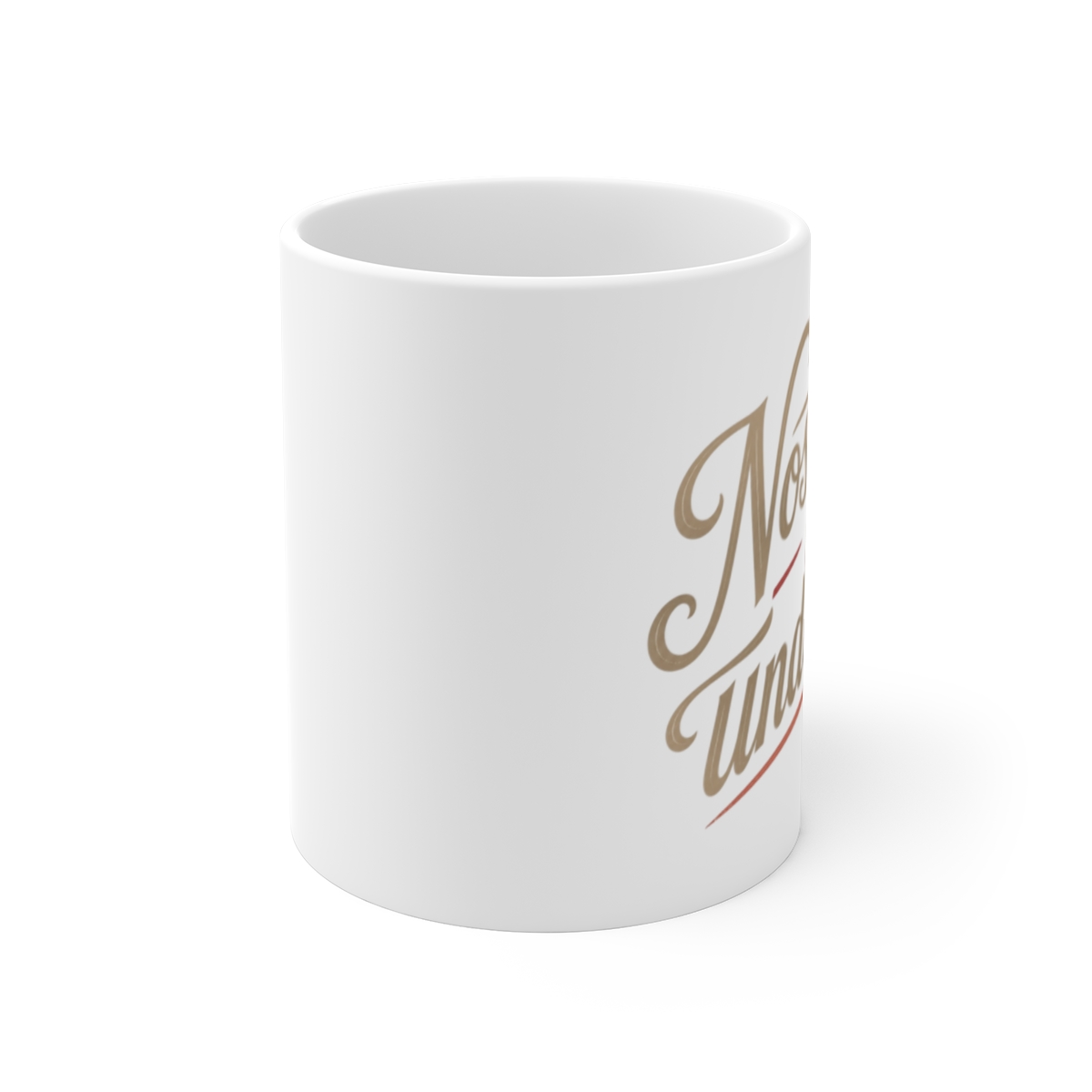 Internet Historian "Nostalgia is undefeated" White Mug - alternate angle 1, merchandise