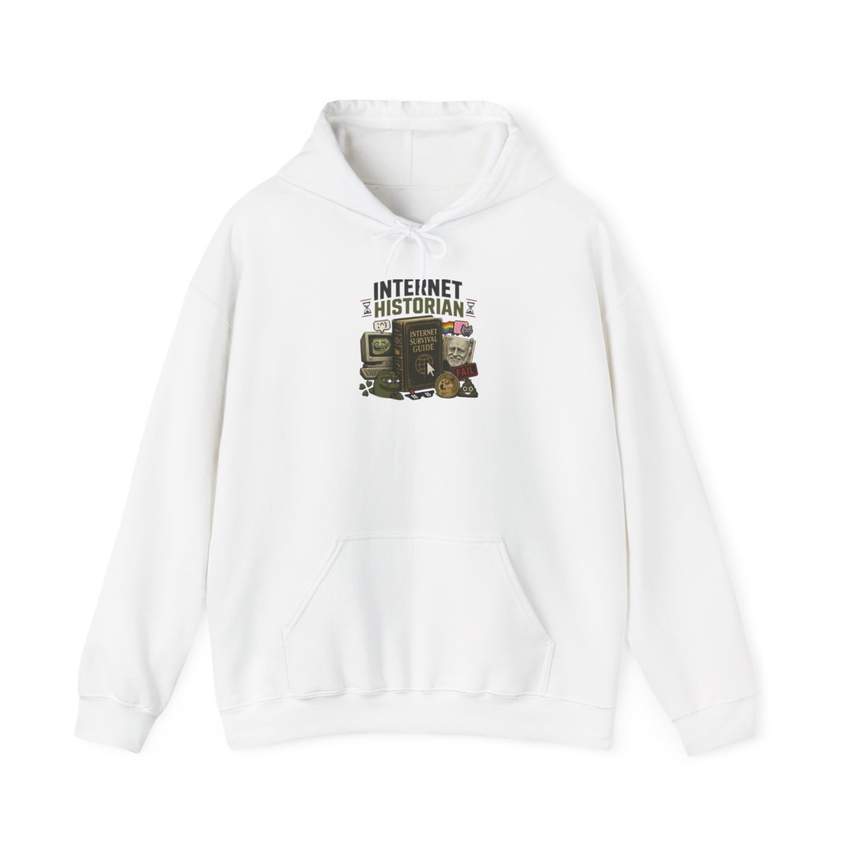 Internet Historian "Internet Survival Guide" Hoodie - alternate angle 4, merchandise