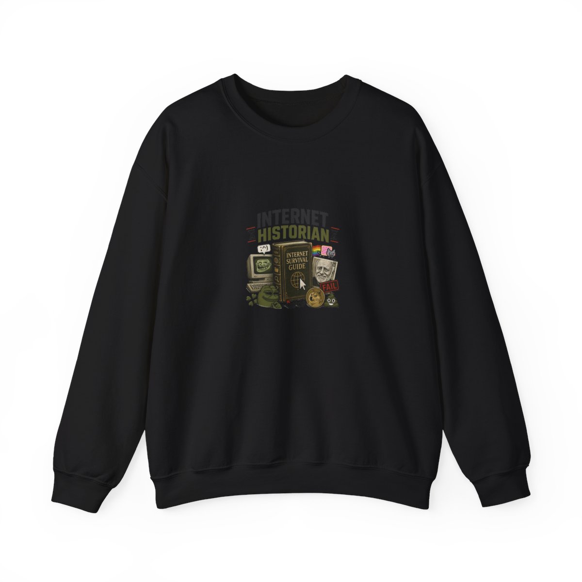 Internet Historian "Internet Survival Guide" Crewneck