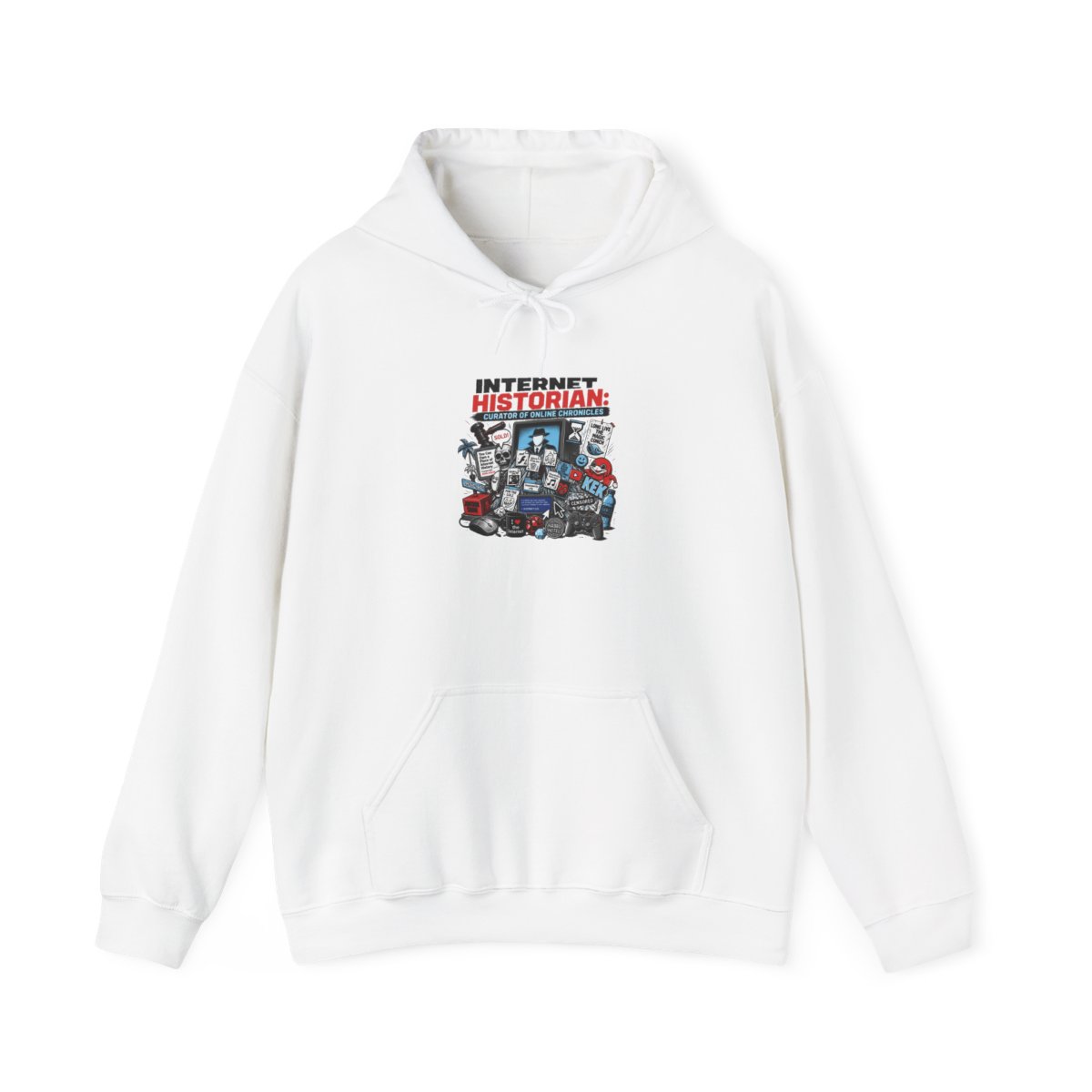 Internet Historian "Internet Historian: Curator of Online Chronicles" Hoodie - Official hoodies merchandise