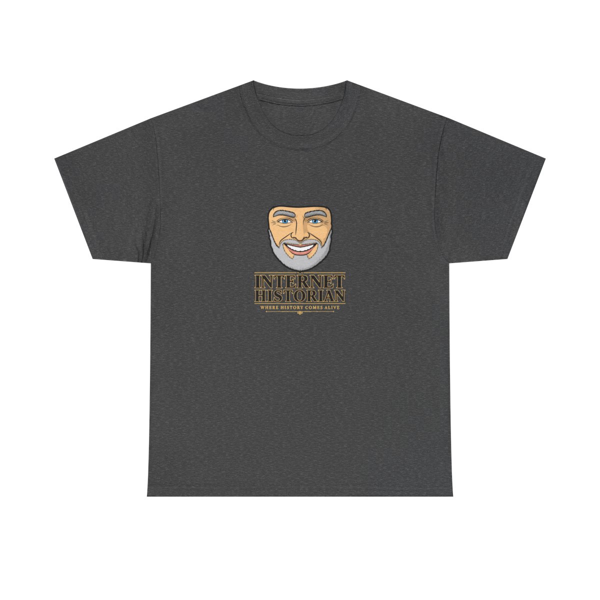 Internet Historian "Where History Comes Alive" Unisex Tee - alternate angle 4, merchandise
