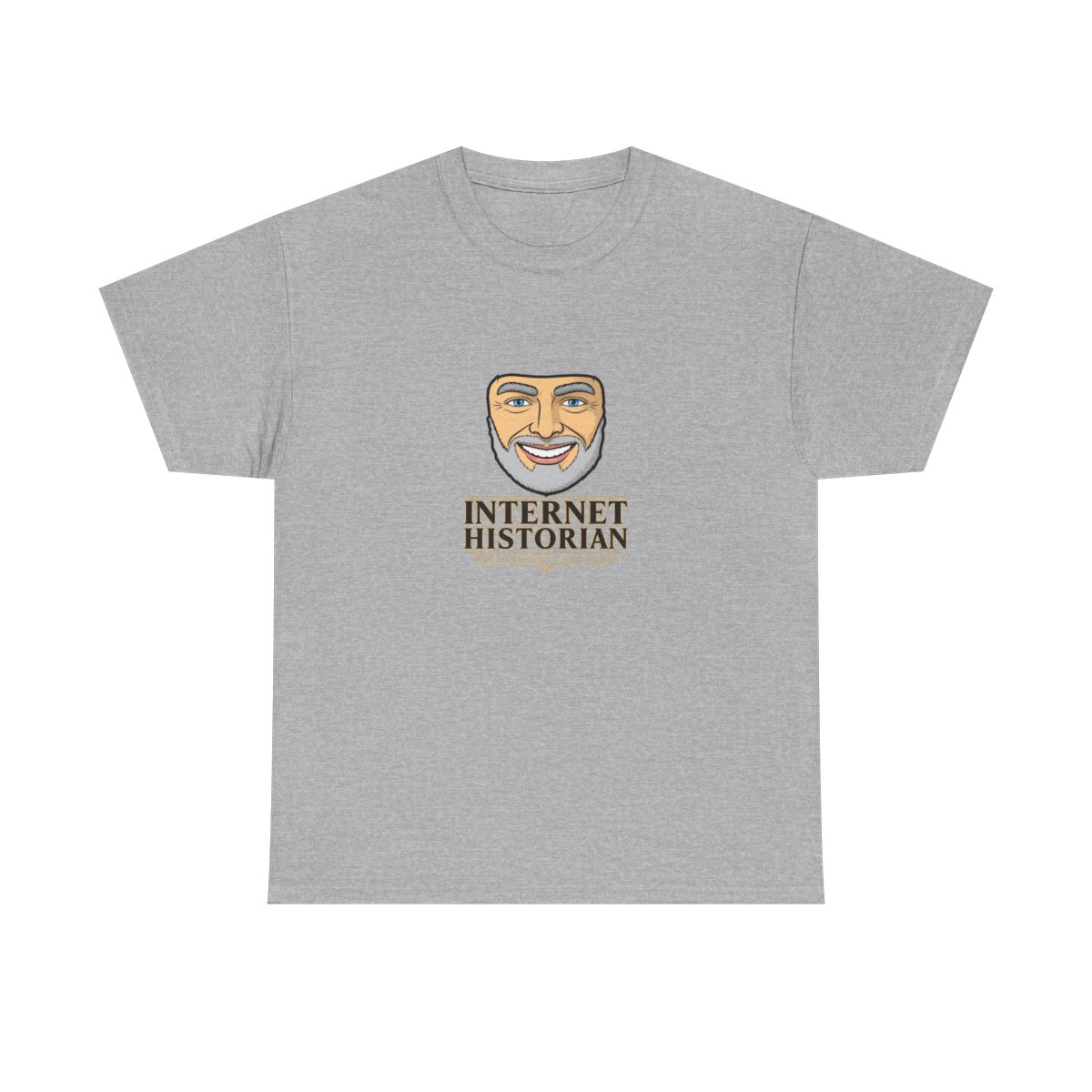 Internet Historian "Where History Comes Alive" Unisex Tee - alternate angle 3, merchandise