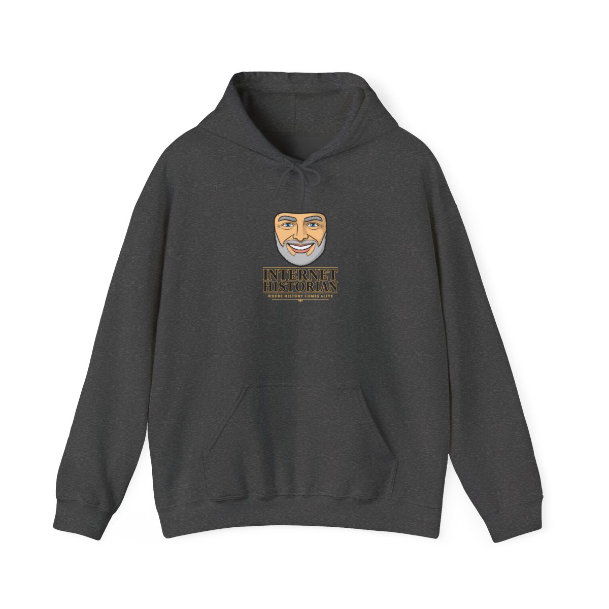 Internet Historian "Where History Comes Alive" Hoodie - alternate angle 2, merchandise