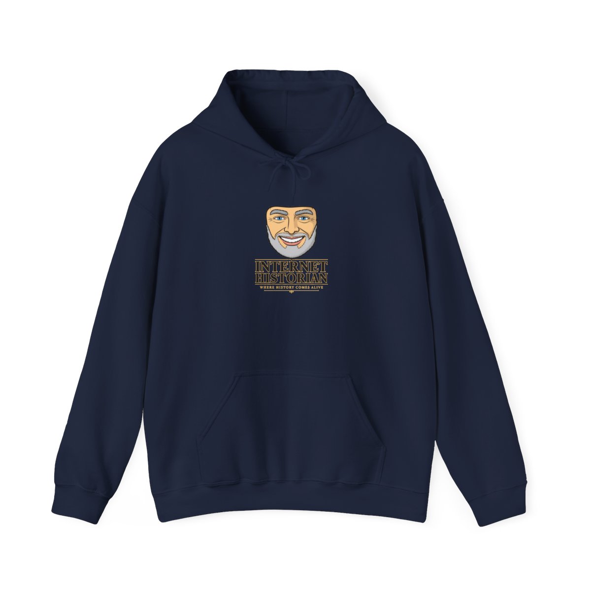 Internet Historian "Where History Comes Alive" Hoodie - alternate angle 3, merchandise