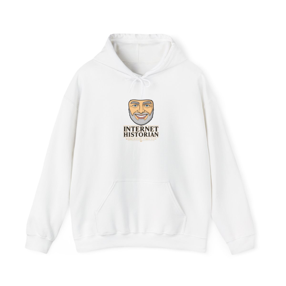 Internet Historian "Where History Comes Alive" Hoodie - alternate angle 4, merchandise