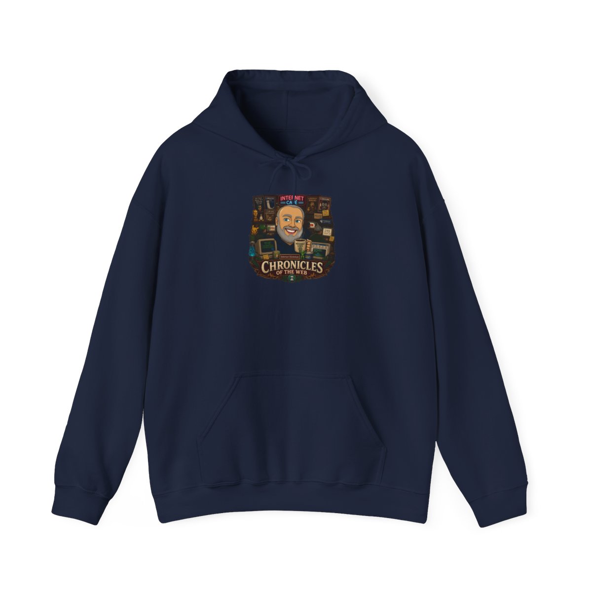 Internet Historian "Chronicles of the Web" Hoodie - alternate angle 2, merchandise