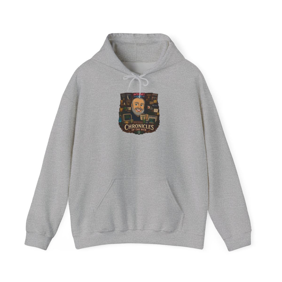 Internet Historian "Chronicles of the Web" Hoodie - alternate angle 5, merchandise