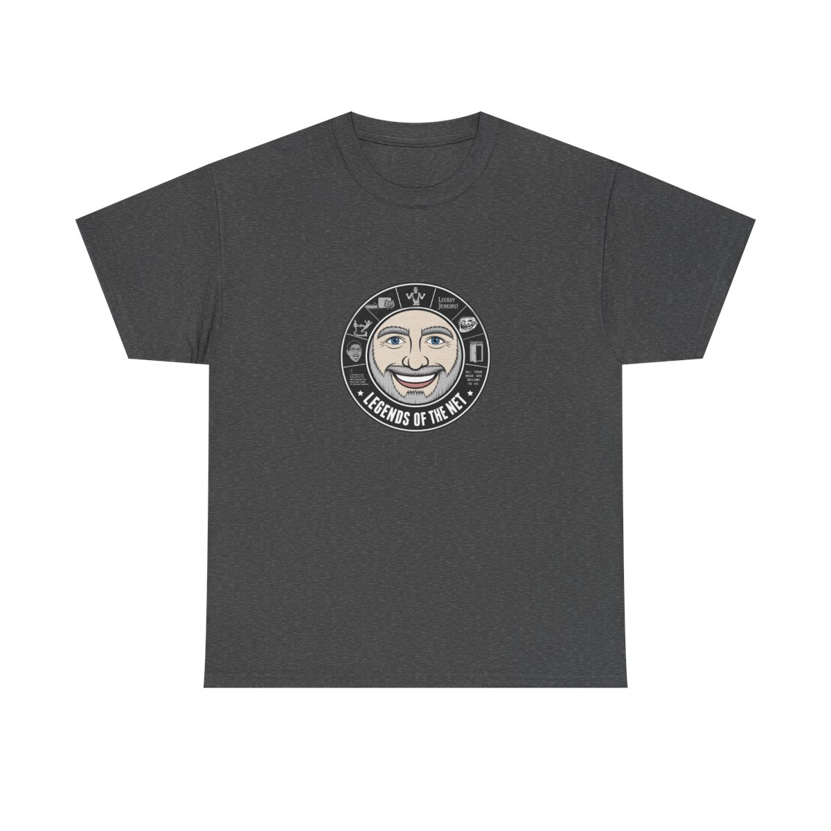 Internet Historian "Legends of the Net" Unisex Tee - alternate angle 4, merchandise