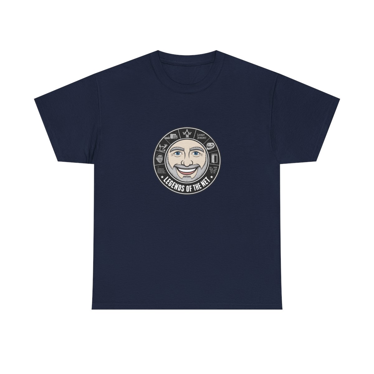 Internet Historian "Legends of the Net" Unisex Tee - alternate angle 5, merchandise