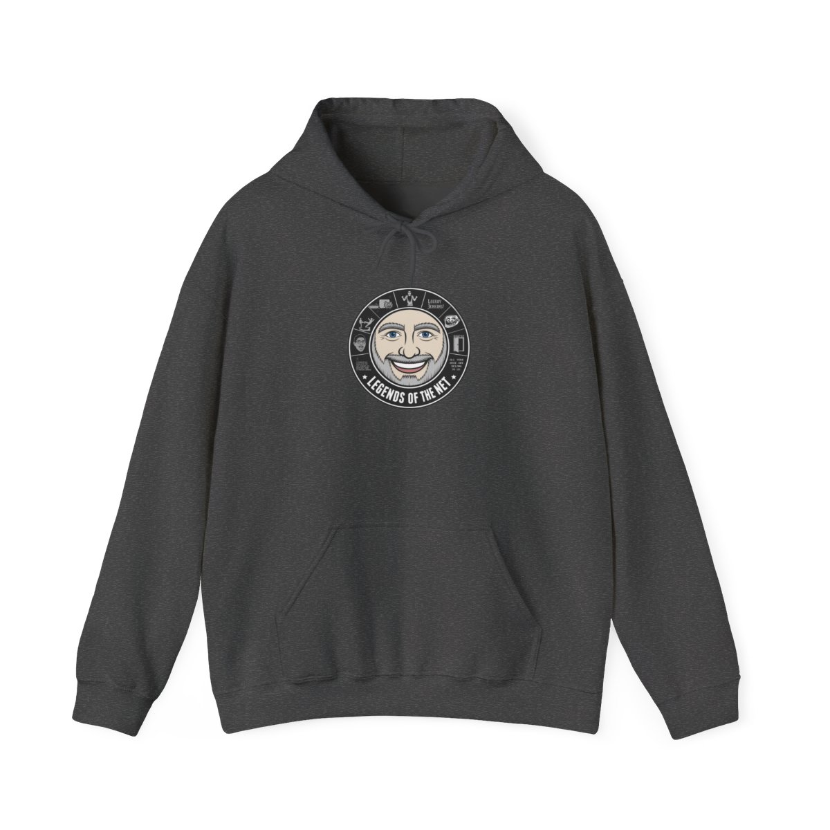 Internet Historian "Legends of the Net" Hoodie - alternate angle 3, merchandise