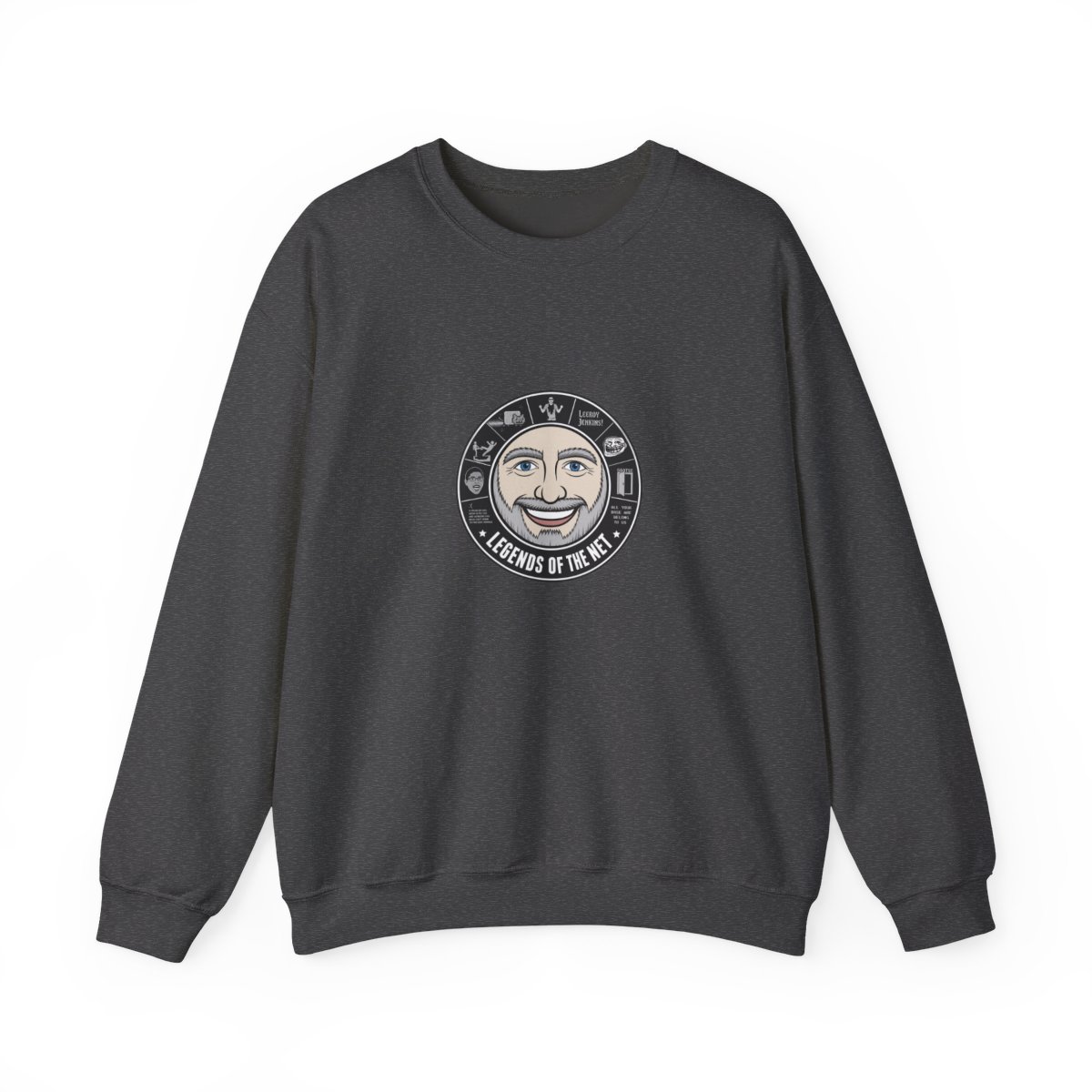 Internet Historian "Legends of the Net" Crewneck - alternate angle 4, merchandise
