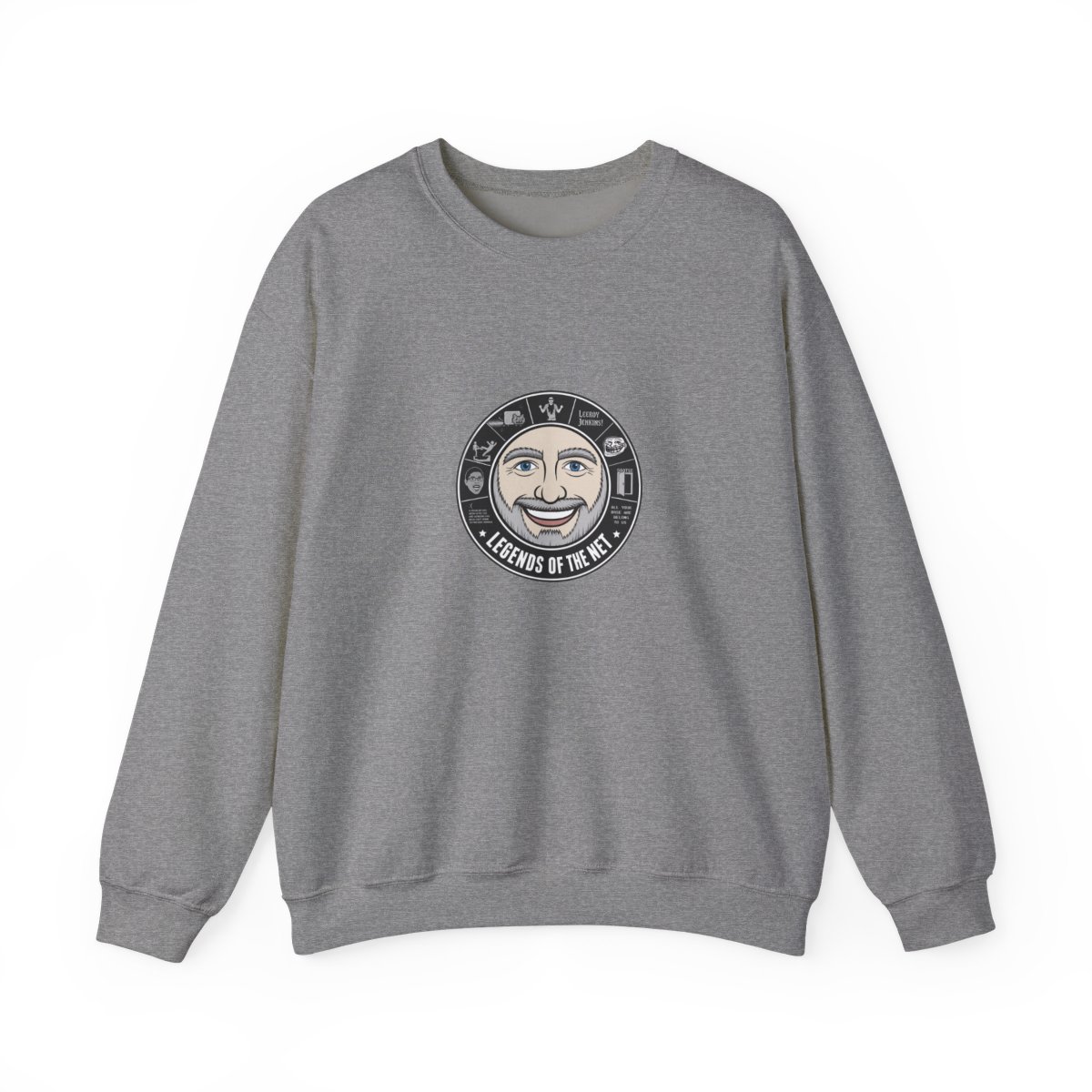 Internet Historian "Legends of the Net" Crewneck - alternate angle 5, merchandise