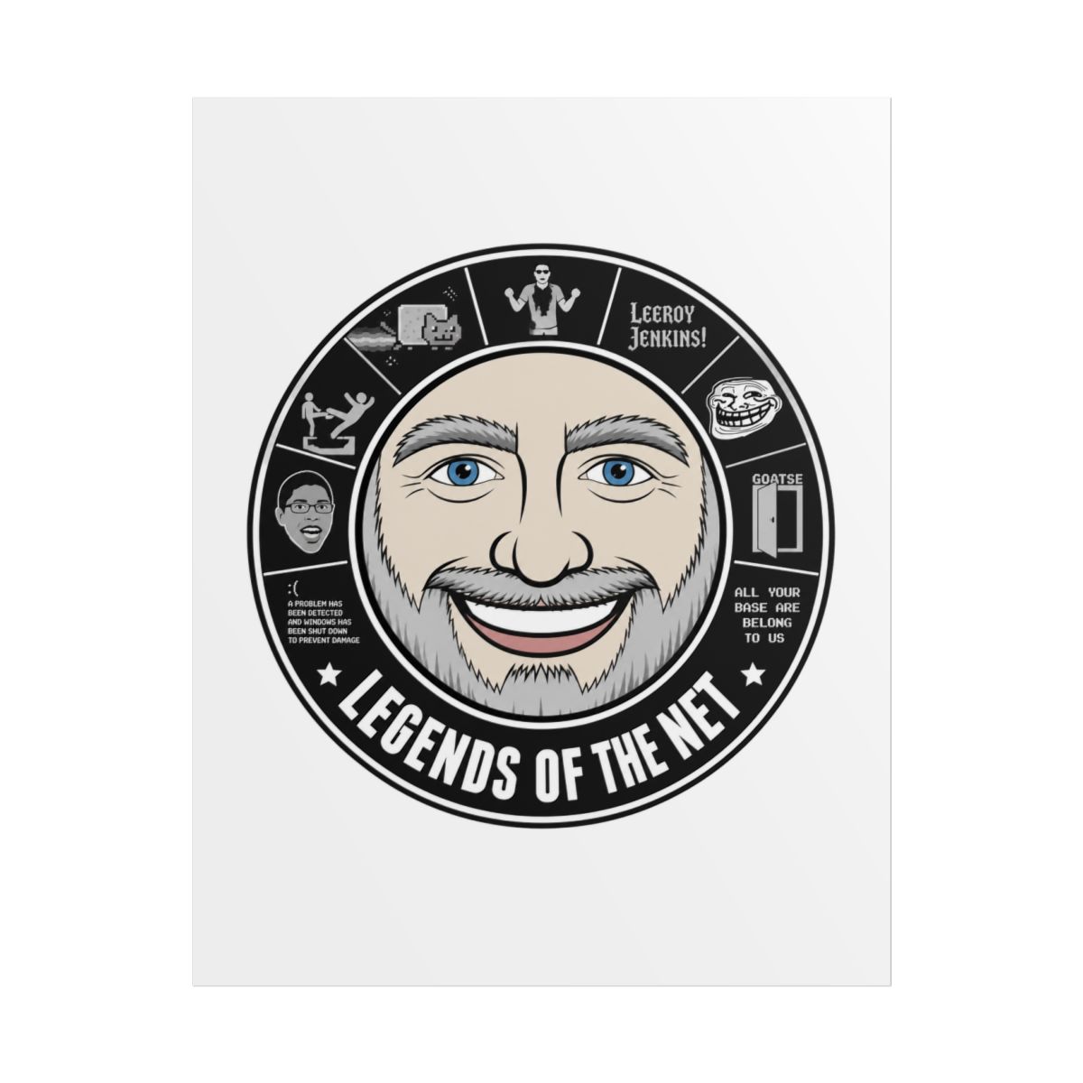 Internet Historian "Legends of the Net" Poster